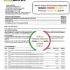 Slovakia Raiffeisen Bank statement template, Word and PDF format (.doc and .pdf)