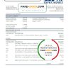 Slovakia Tatra Bank statement easy to fill template in .xls and .pdf file format