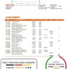 Slovenia Intesa Sanpaolo Bank, Poslovalnica Koper bank statement template in Word and PDF format