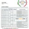 Somalia Amal bank statement template in Word and PDF format
