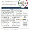 South Korea Shinhan bank statement template in Word and PDF format