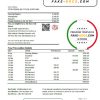 South Sudan Ecobank bank statement easy to fill template in Excel and PDF format