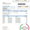 South Sudan Opportunity Bank statement easy to fill template in .xls and .pdf file format