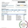 South Sudan Opportunity Bank statement template in Word and PDF format