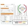Spain ING Direct bank statement template in Word and PDF format, 3 pages