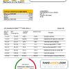 Sri Lanka Bank of Ceylon bank statement template in Word and PDF format, good for address prove