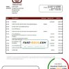 Sudan National Bank of Sudan bank statement easy to fill template in Excel and PDF format