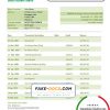 Sudan Saudi Sudanese Bank proof of address statement template in Word and PDF format