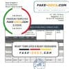 Sweden Citibank statement easy to fill template in .doc and .pdf format, fully editable