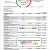 Switzerland UBS bank proof of address statement template in Word and PDF format, version 1