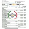 Switzerland UBS Bank statement easy to fill template in Excel and PDF format