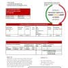 Syria Cham Bank proof of address statement template in Excel and PDF format, .xls and .pdf format