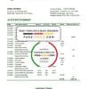 Taiwan Land Bank of Taiwan bank statement easy to fill template in Excel and PDF format