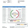 Tajikistan The First MicroFinance (FMFB) bank proof of address statement template in Word and PDF format
