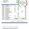 Moldova Banca Transilvania bank statement template in Word and PDF format