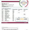 Thailand Caylon Bank statement template in Word and PDF format