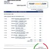 Thailand DBS bank statement easy to fill template in .xls and .pdf file format