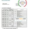Togo Ecobank Bank statement template in Word and PDF format