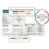 Turkey Sekerbank Bank statement easy to fill template in Excel and PDF format