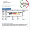 Turkmenistan Halkbank proof of address bank statement template in Word and PDF format, .doc and .pdf format
