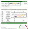 Uganda Bank of Africa proof of address bank statement template in Word and PDF format