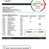 Uganda Cairo bank statement template in Word and PDF format