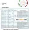 Uganda Centenary bank statement template in Word and PDF format