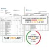 Uganda Stanbic bank statement template in Word and PDF format (3 pages)