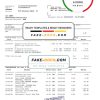 Moldova Victoriabank proof of address statement template in Word and PDF format