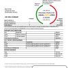 Morocco CIH bank proof of address statement template in Word and PDF format