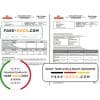 Malaysia AmBank Islamic bank statement template in Word and PDF format (2 pages)