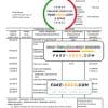 Malaysia Maybank bank statement template, Word and PDF format (.doc and .pdf)