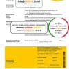 New Zealand Ami Insurance Limited bank statement template in Word and PDF format