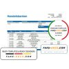 Norway Handelsbanken bank statement template, Word and PDF format (.doc and .pdf)
