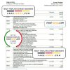 San Marino Banca di San Marino bank statement, Excel and PDF template