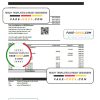 Serbia Raiffeisen bank statement, Excel and PDF template
