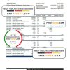 Sierra Leone Bank of Sierra Leone bank statement, Excel and PDF template