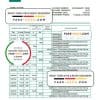 Maldives HBL bank statement Excel and PDF template