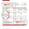 Spain Santander bank statement, Excel and PDF template