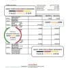 Sri Lanka Seylan bank statement, Excel and PDF template