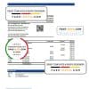 Thailand Bangkok bank statement, Excel and PDF template