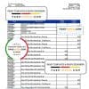 Timor-Leste BNCTL bank statement, Excel and PDF template