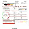 Trinidad and Tobago First Citizens bank statement, Excel and PDF template