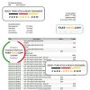 Turkmenistan HalkBank bank statement, Excel and PDF template
