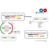 UAE Abu Dhabi Union National bank statement, Word and PDF template, 2 pages
