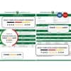 UAE Dubai Islamic bank statement template in Word and PDF format in Arabic language, 3 pages