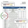 UAE MCB bank statement, Excel and PDF template