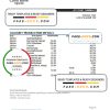 Uganda Cairo bank statement, Excel and PDF template