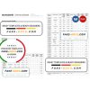 Ukraine Monobank bank statement, Word and PDF template, 3 pages