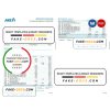 New Zealand ANZ bank account statement, Word and PDF template, 2 pages